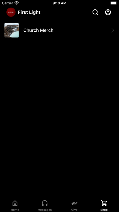 First Light Church App Screenshot