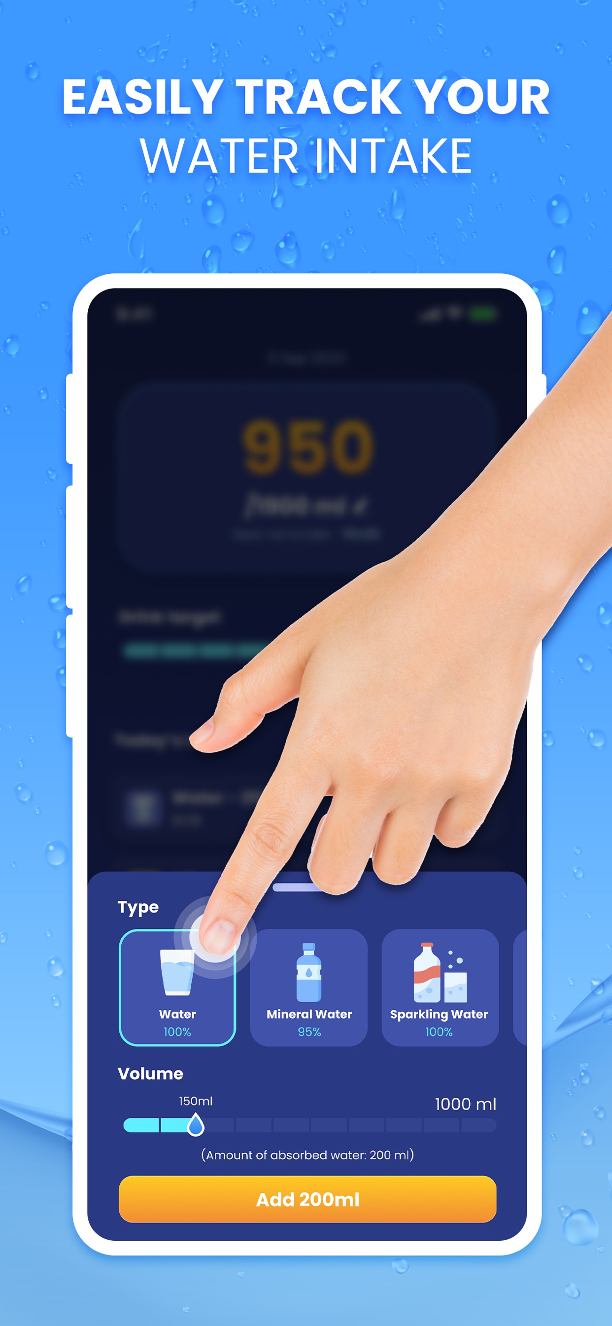 Water Tracker: Daily Reminder screenshot 2