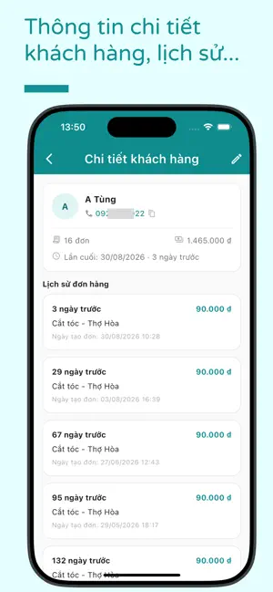 MyTiệm - Quản Lý Tiệm Làm Đẹp screenshot 4