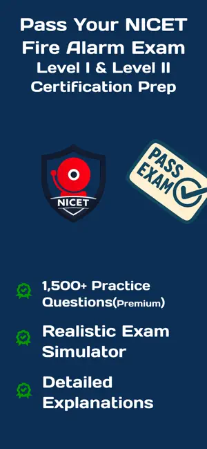 NICET Fire Alarm Exam Prep screenshot 1