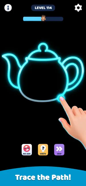 Draw Shape: Single Line Puzzle screenshot 4