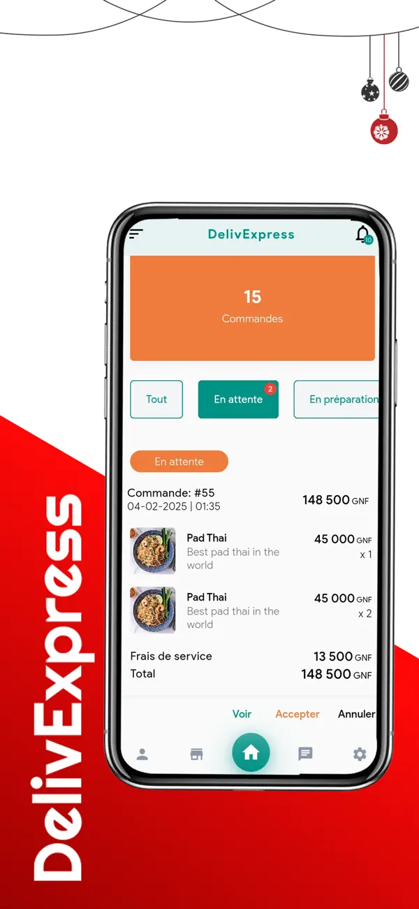 Screenshot #1 pour DelivExpress Commerce