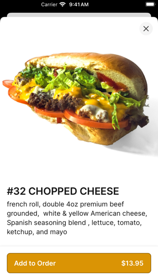 Made Burgers To Go iPhone screenshot 3 - Food & Drink app