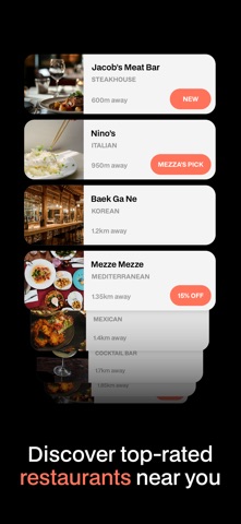 Mezza - Dine & Earn iPhone screenshot 5