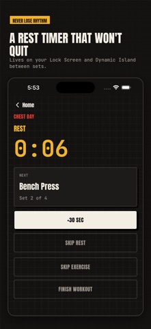Gym Log: Lift & PR Tracker Screenshot 5 of 9