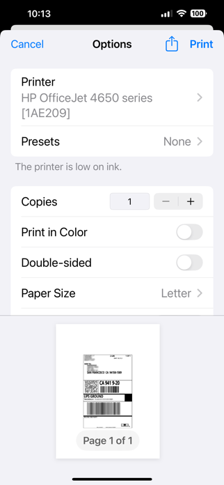 PDF Label Resizer Screenshot 4 of 4