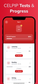 CELPIP Prep : Practice Test screenshot