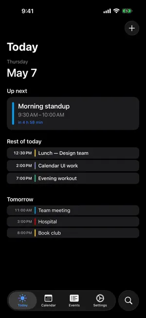 minical — Minimal Calendar screenshot 1