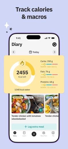 Unimeal: Fasting and Diet screenshot 7