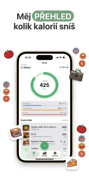Biteo – Počítání Kalorií AI screenshot 2