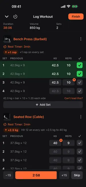 Forge: Lift Tracker screenshot 1