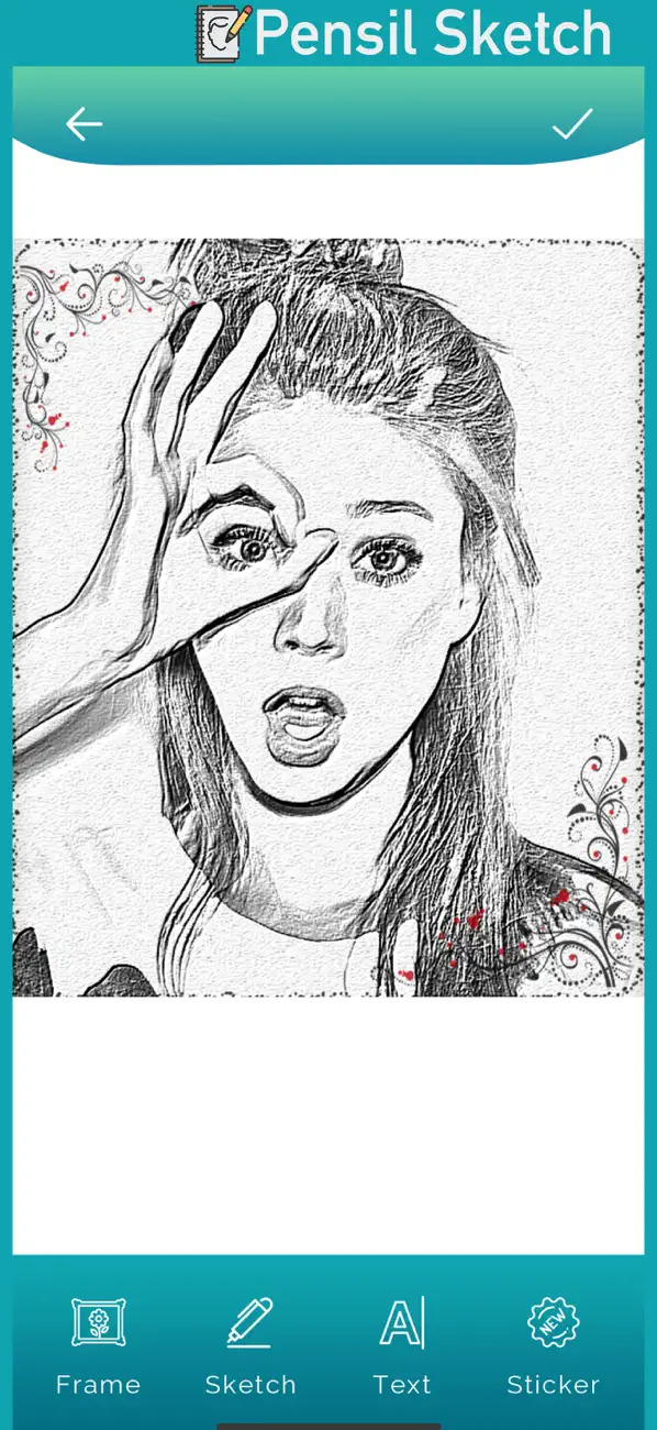 Screenshot #2 pour Pensil Sketch Art : SketchSnap