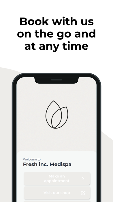 Fresh inc. medispa Screenshot