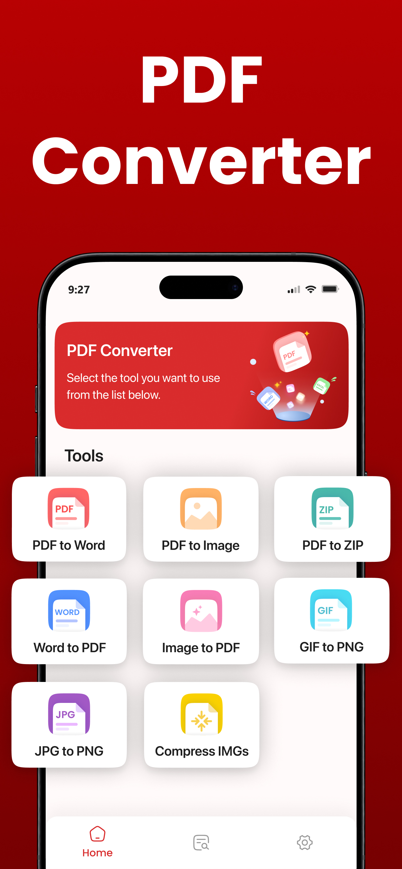 PDF Converter; Image to PDF