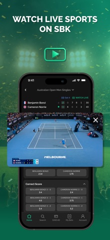 SBK Sports Betting Online iPhone screenshot 9