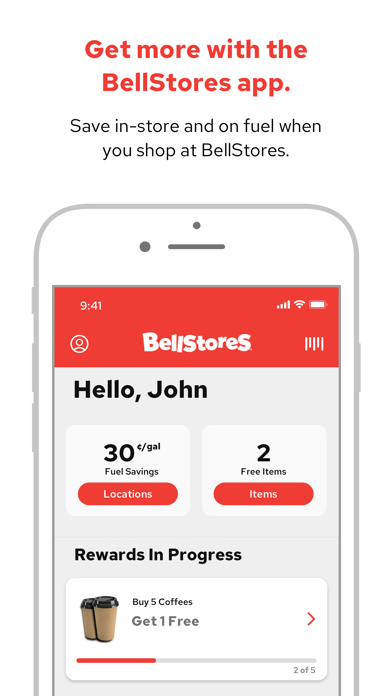 BellStores Bell Buddy Rewards Screenshot