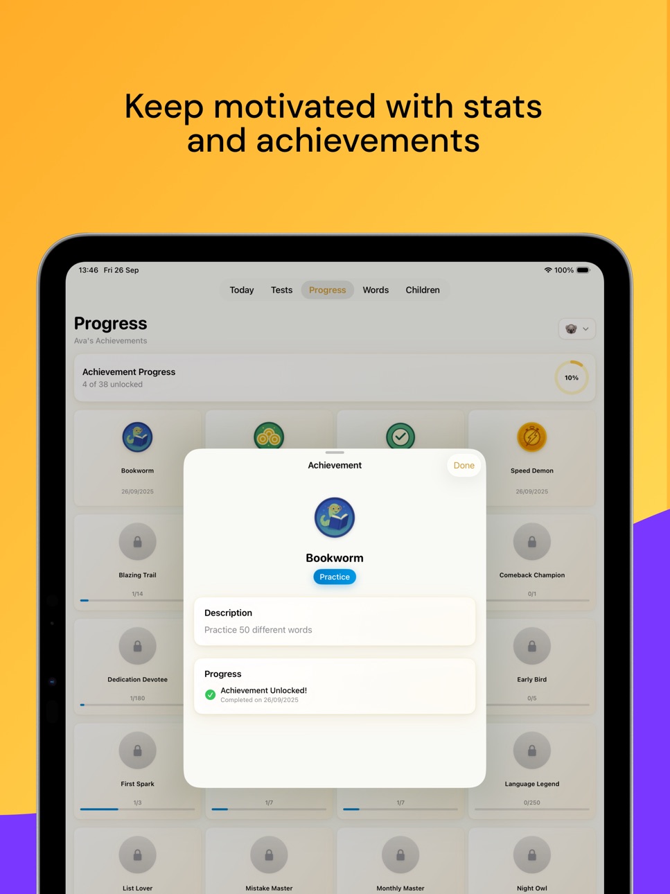iPad screenshot