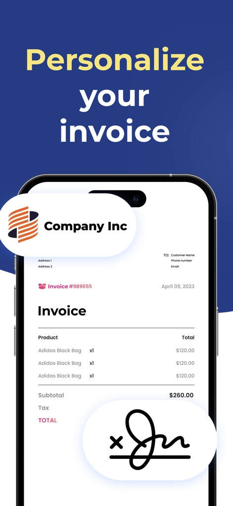 Invoice Maker Flex - Business App | MWM