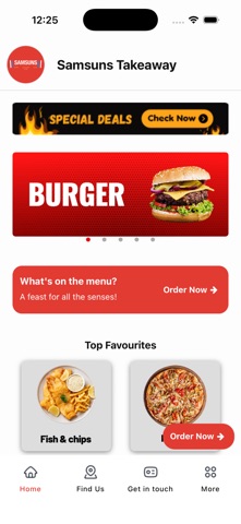 Samsuns Takeaway Edinburgh iPhone screenshot