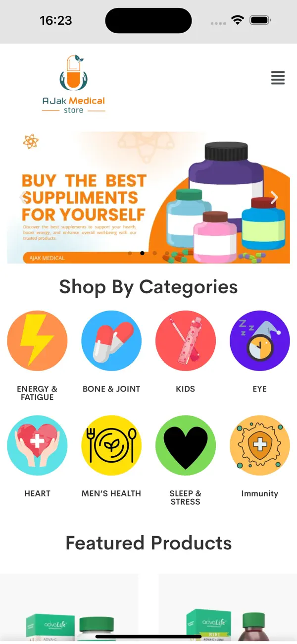 Screenshot #1 pour Ajak Medical Store