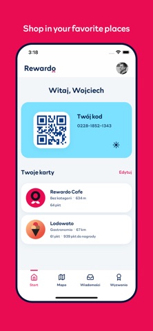 Rewardo Loyalty iPhone screenshot