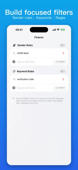 Message Keyword Filter screenshot 3