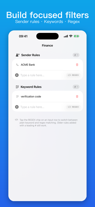 Message Keyword Filter Screenshot 3 of 6