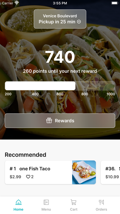 Baja California Tacos iPhone screenshot 1 - Food & Drink app