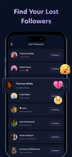 Followers Tracker: ReportsPro screenshot 2