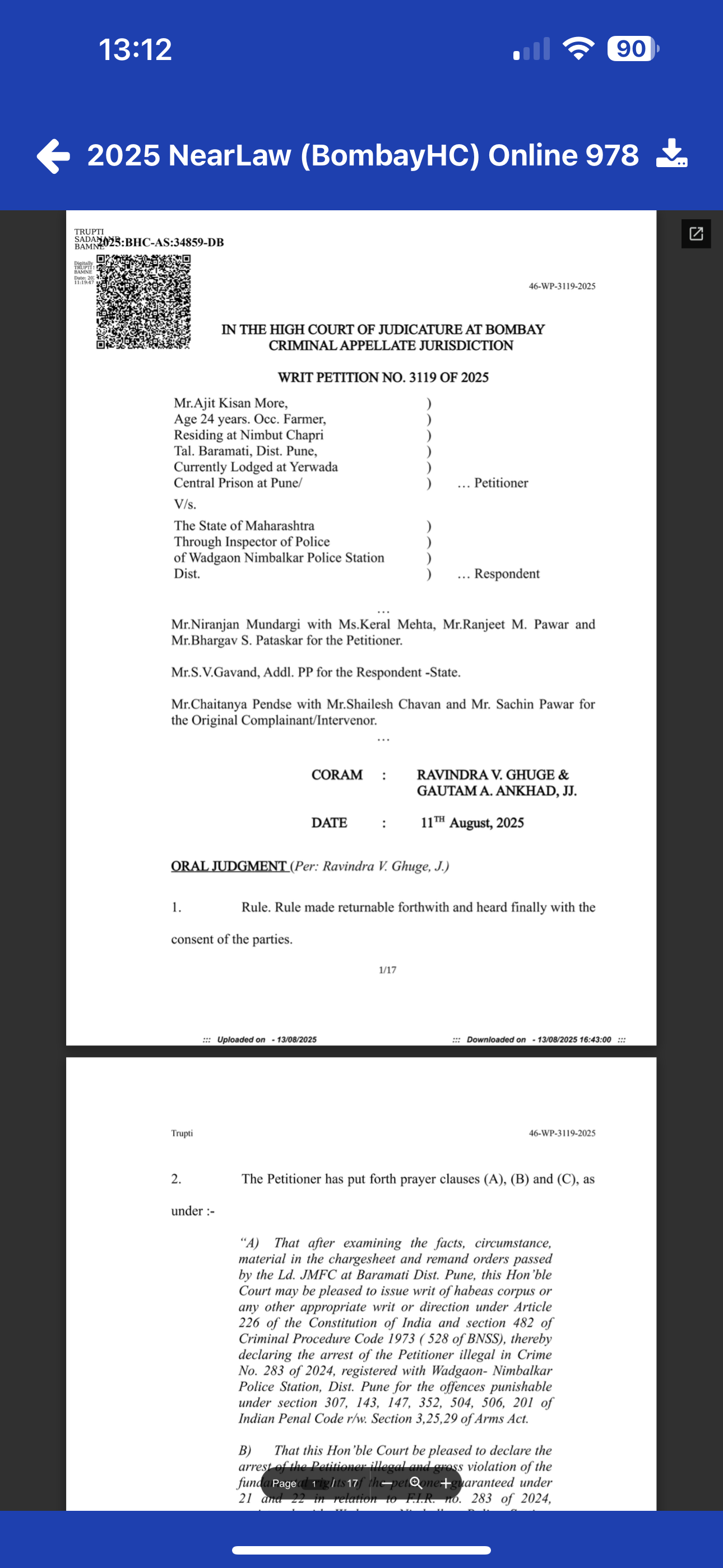 NearLaw Case Law Finder India screenshot 10