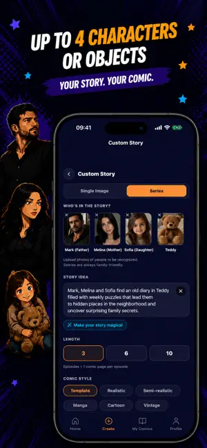 CartoonMe - Comic Story Maker screenshot 3