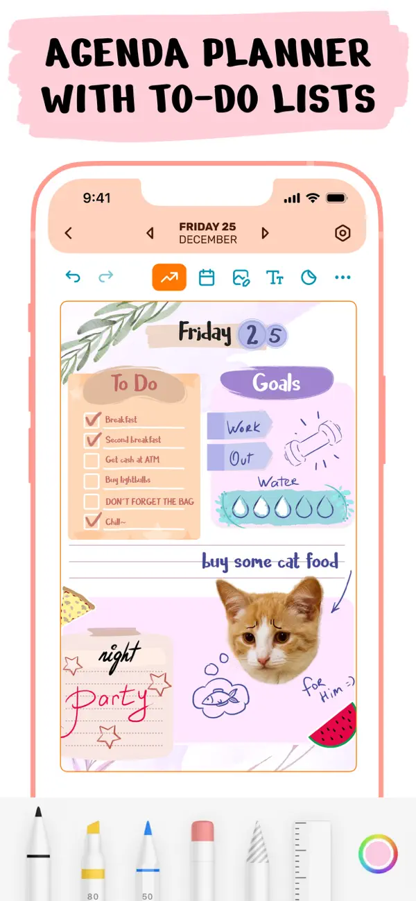 #3. Pencil Calendar: Daily Planner (iOS) Av: Simpledio, LLC