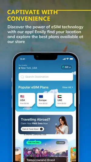 Commbitz eSIM screenshot 1