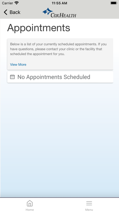 CoxHealthNow Screenshot