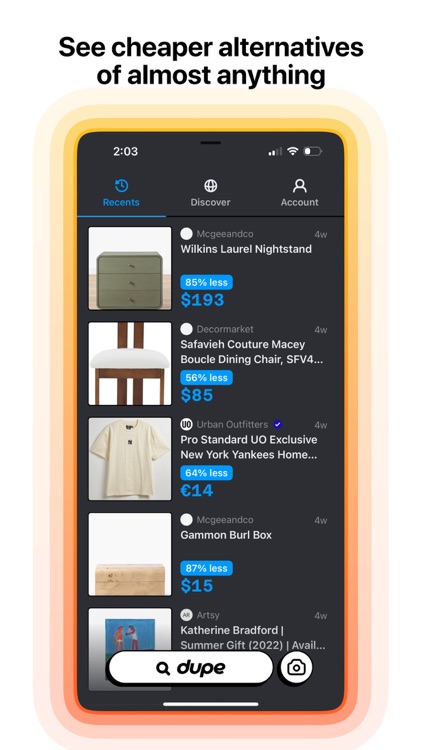 Dupe.com | Up to 90% savings
