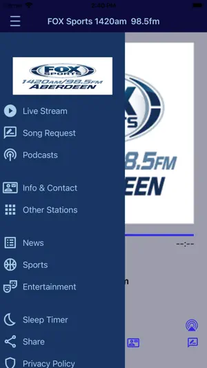 Fox Sports Aberdeen 98.5 1420 screenshot 3