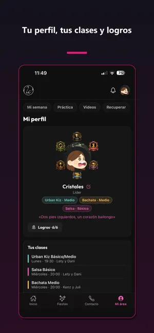 escuela de baile La Clave screenshot 1