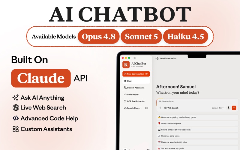 AI Chatbot & Search Assistant iPhone screenshot