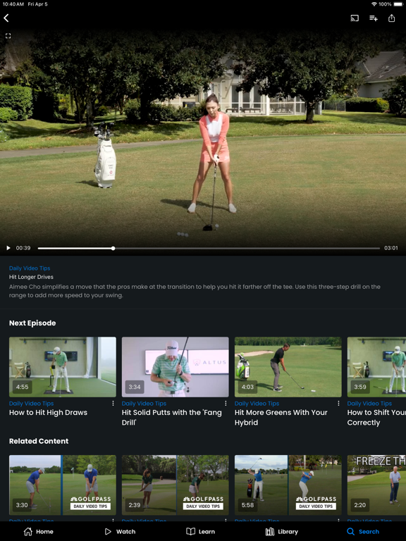 Screenshot #6 pour GolfPass