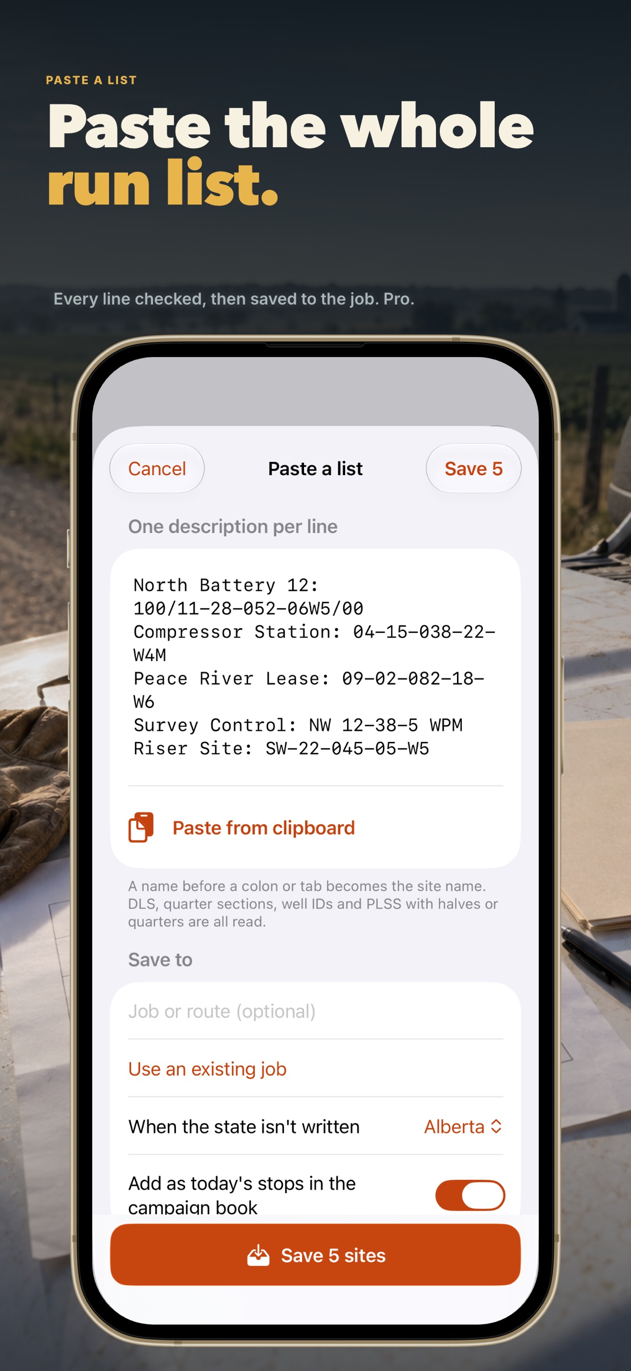Screenshot 5 of PLSS & DLS Land Coordinates