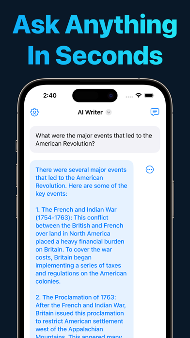 AI Writer - Writing Assistant Screenshot
