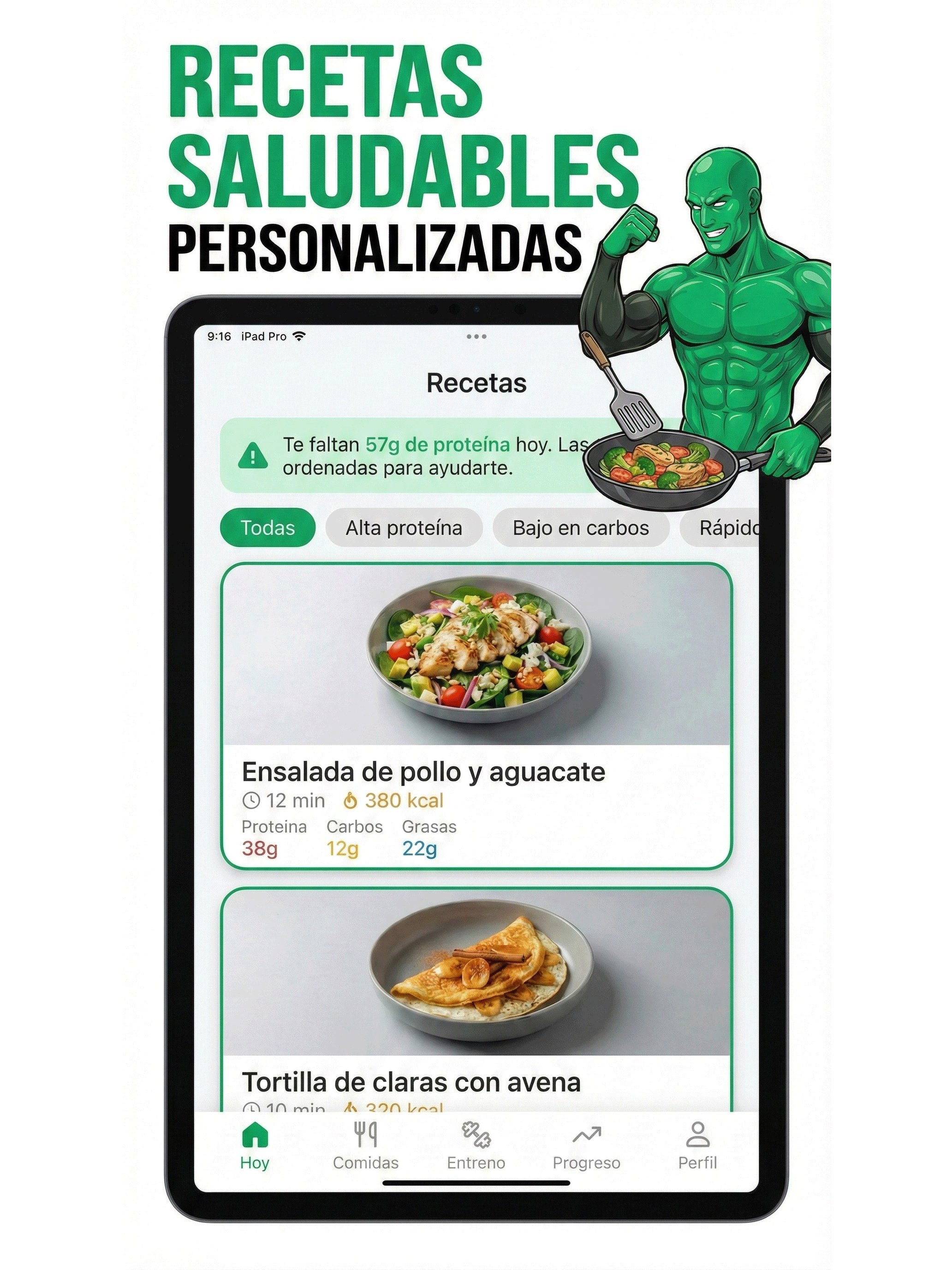 AION - Contador Calorías y Gym