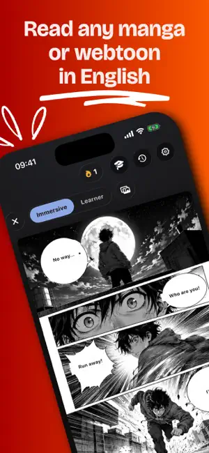 Yomi: Manga Translator & Learn screenshot 1