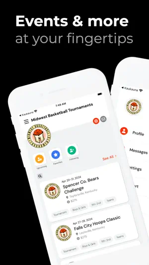 Midwest Basketball Tournaments screenshot 1