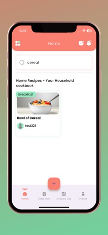 Menu Minder screenshot