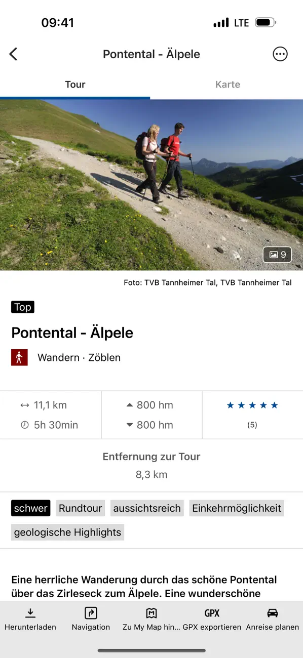 Screenshot #3 pour Urlaub im Tannheimer Tal