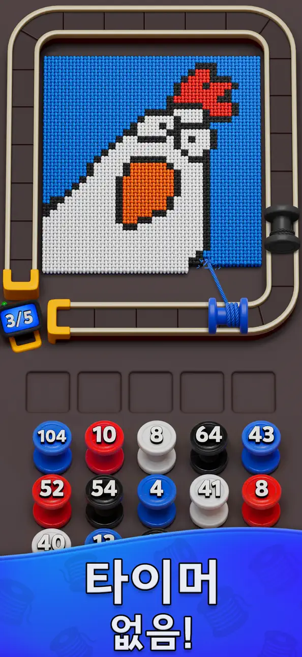Yarn Loop: Knit Puzzle iOS Mod IPA screenshot 1 - iOS game interface