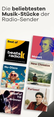Klassik Radio & Beats Radio iPhone screenshot 3
