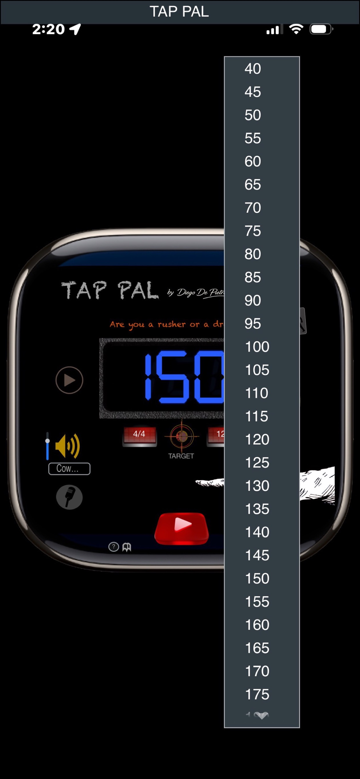 TAP PAL: Tempo Trainer screenshot 3