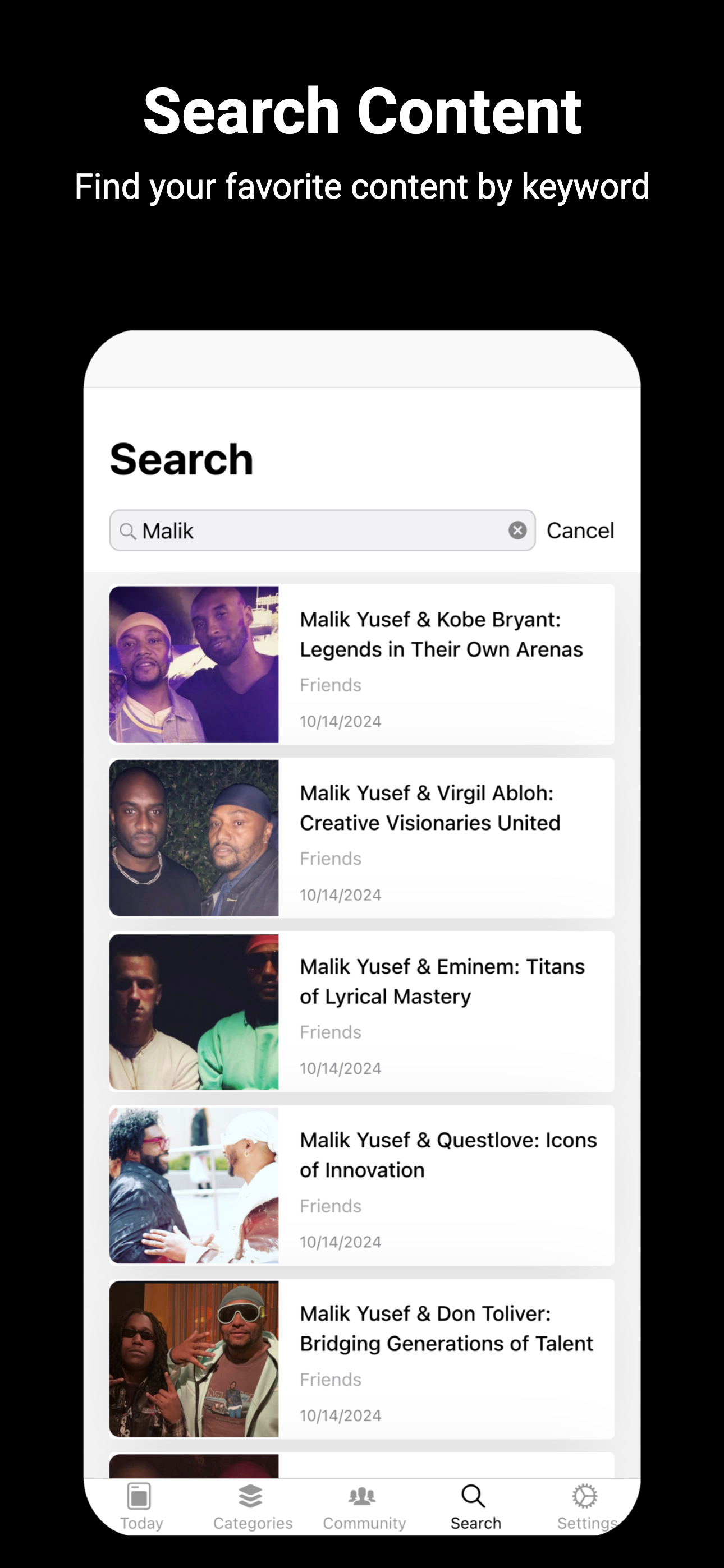 Malik Yusef screenshot 4